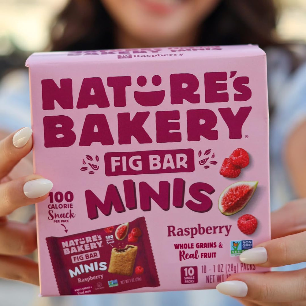 Vegan-friendly Raspberry Fig Bar Minis by Nature's Bakery