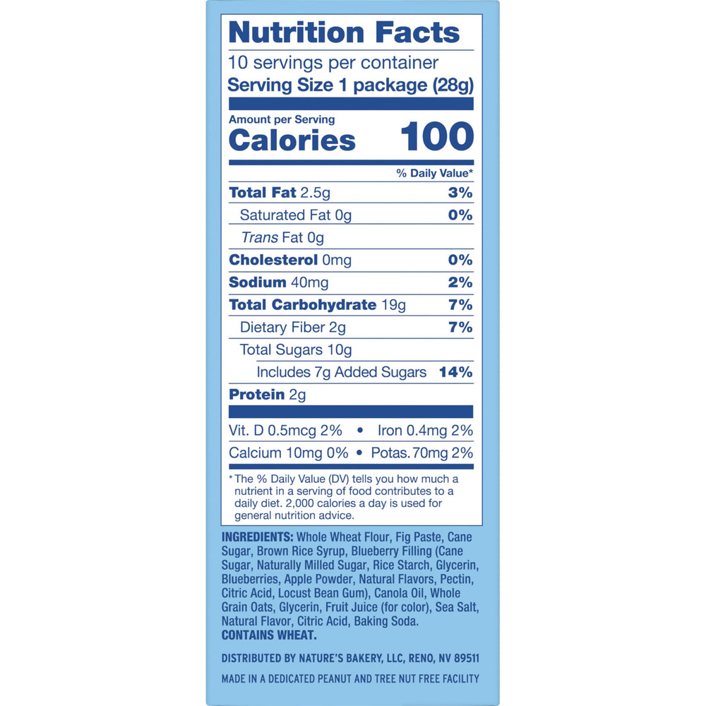 Nature's Bakery Fig Bar Minis Soft-bite, kid-friendly treat for lunchboxes and breaks.
