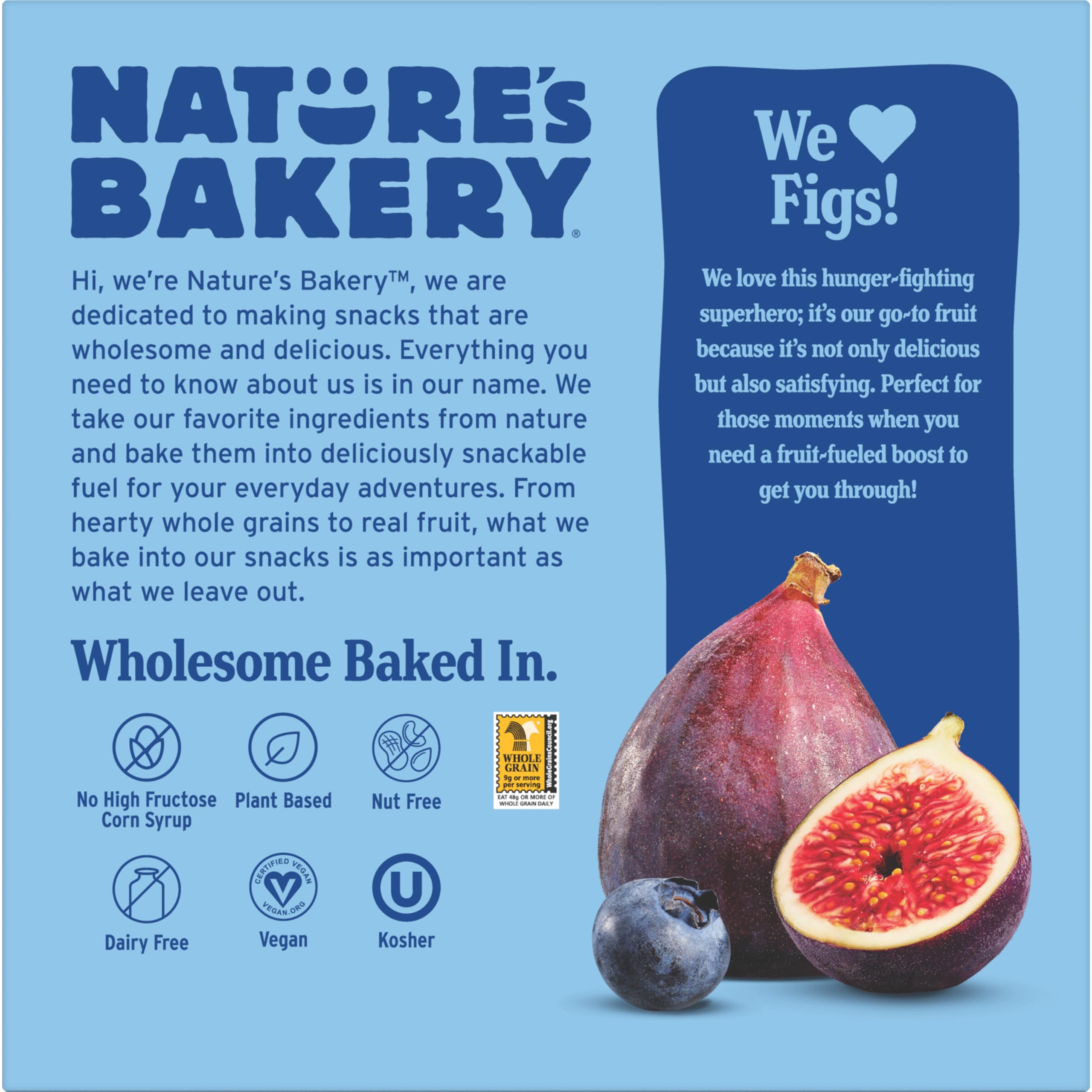 Nature's Bakery Fig Bar Minis Vegan option for plant-based snacking moments.