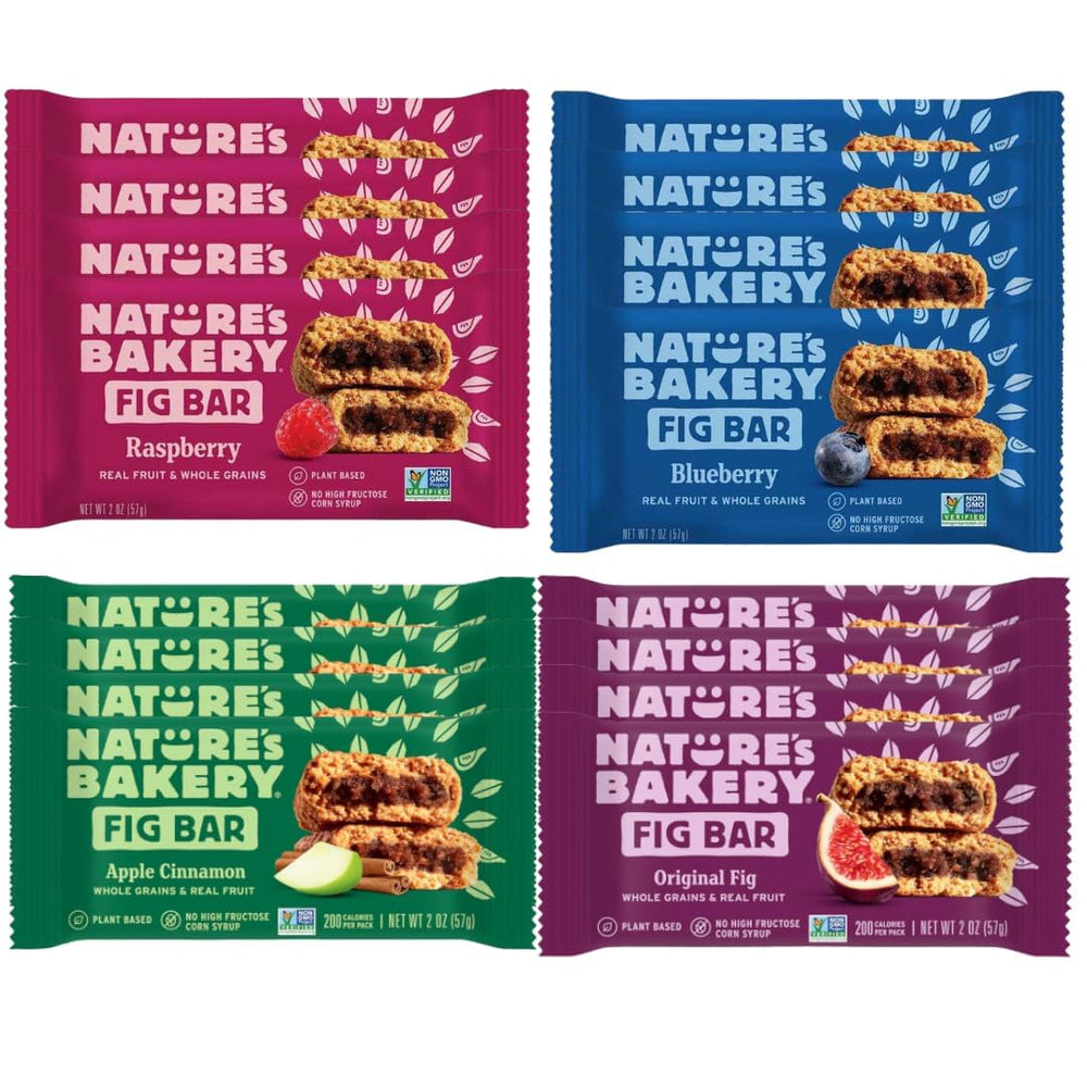 Nature's Bakery Apple Cinnamon fig bars for an on-the-go breakfast option.