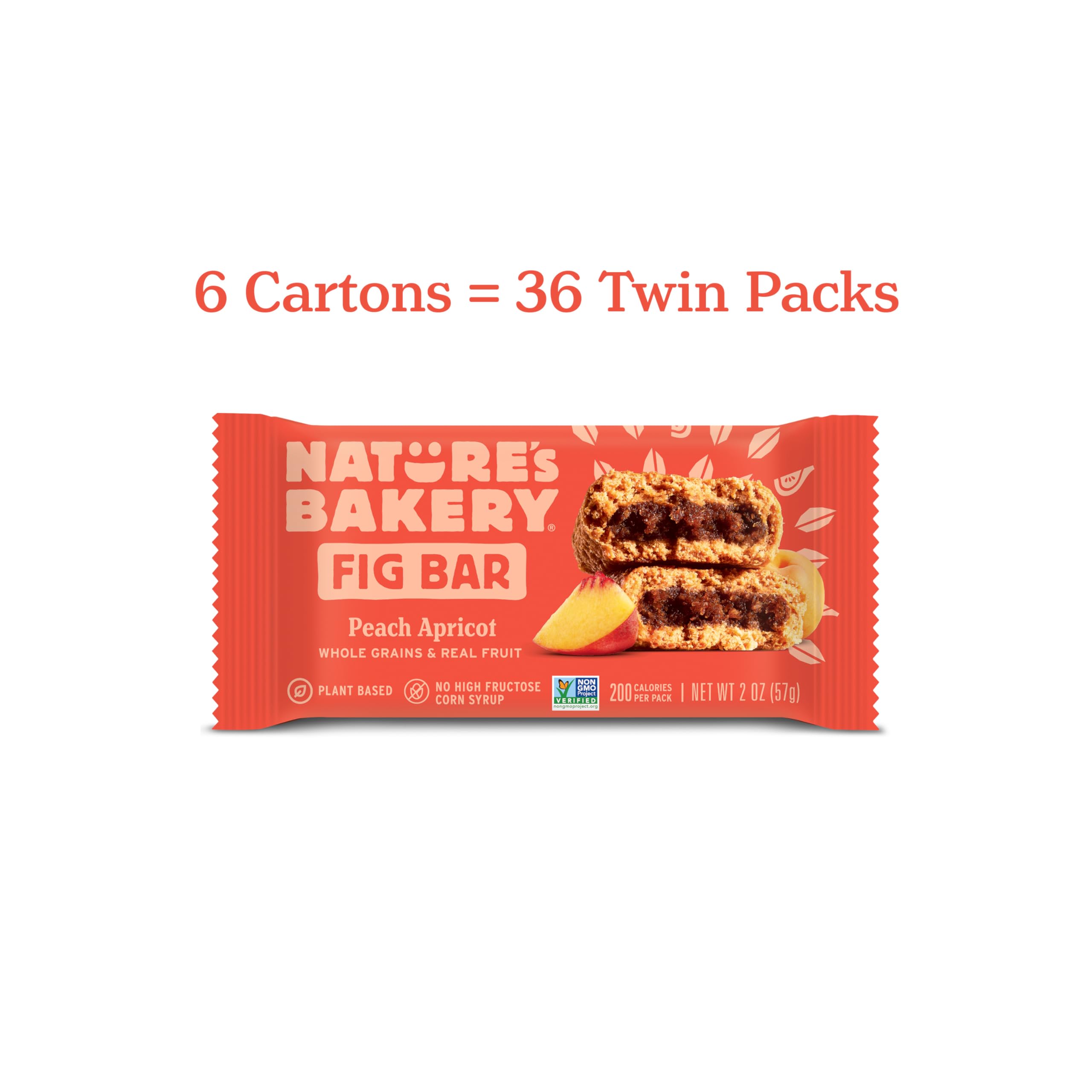 Nature's Bakery Fig Bars—real fruit filling delivering natural flavor.