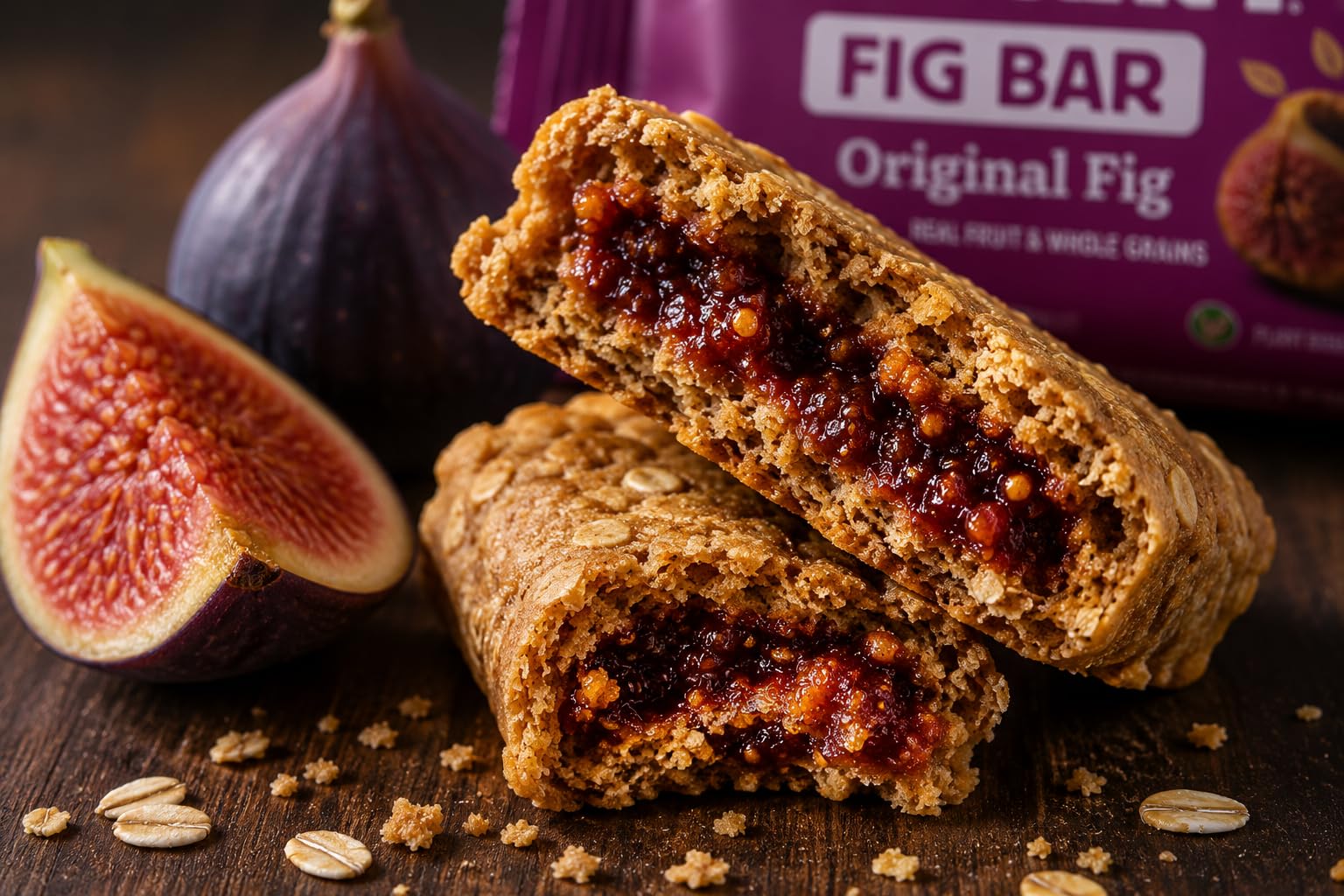 Nature's Bakery Real fruit filling in portable snack bars for easy enjoyment
