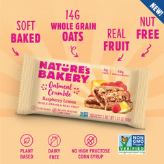 Nature's Bakery fig bars variety pack blueberry flavor, ideal for lunch boxes