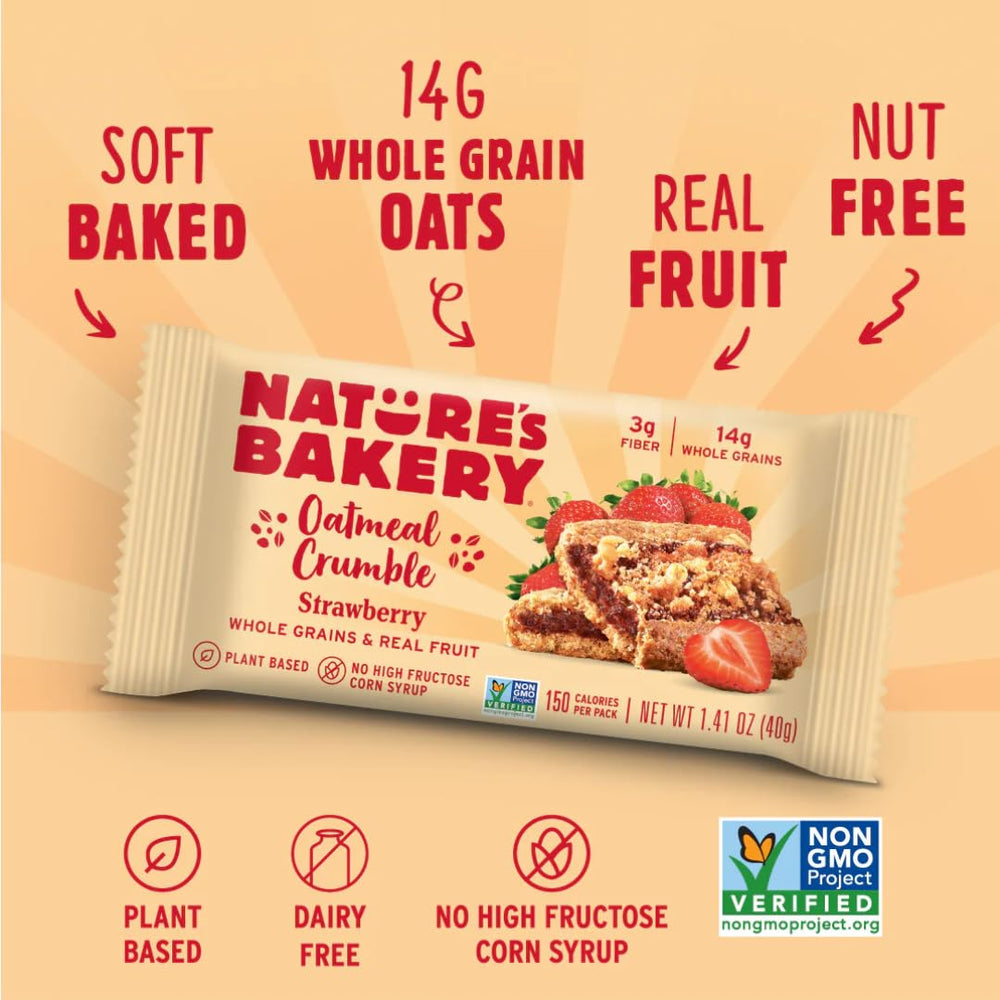 Nature's Bakery original fig bars, a timeless treat for kids and adults