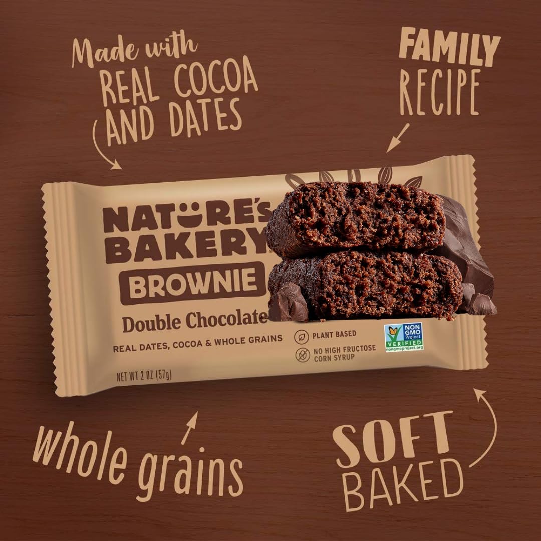 Nature's Bakery Whole grain and fruit filling close-up, soft bite.