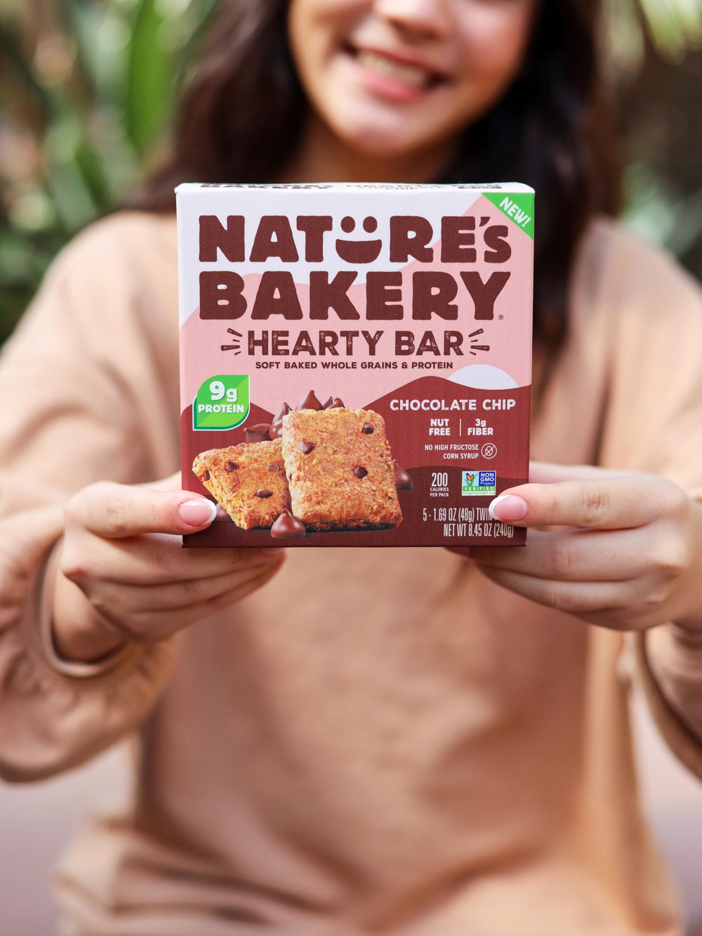 Nature's Bakery Hearty Bars Chocolate Chip ready-to-eat snack