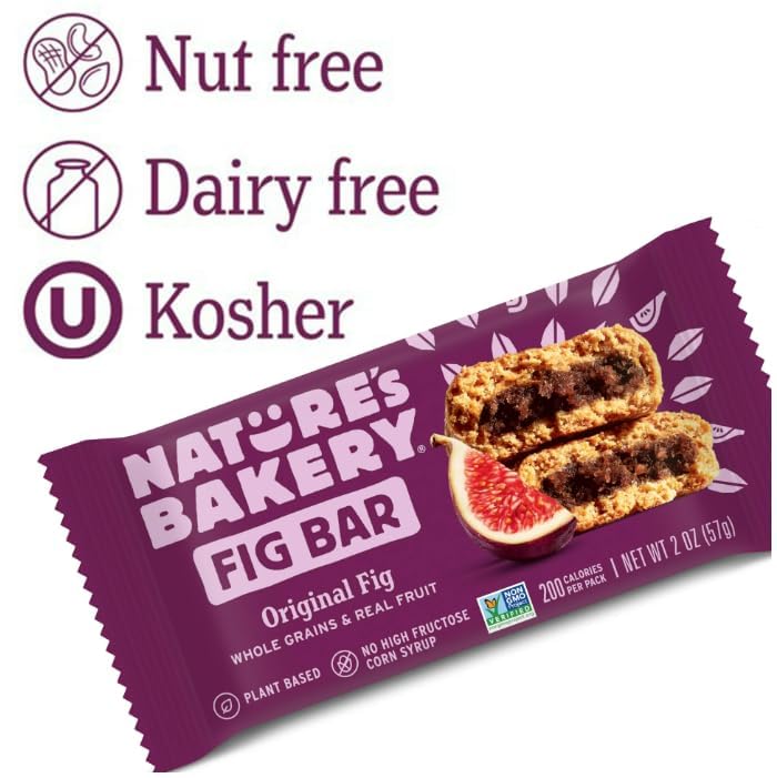 Nature's Bakery Variety Pack showcasing four flavors in one box.