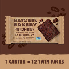Nature's Bakery whole grains texture close-up suggests wholesome, satisfying snack.