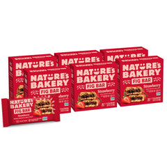 Nature's Bakery Whole Wheat Fig Bars strawberry twin-pack on-the-go snack