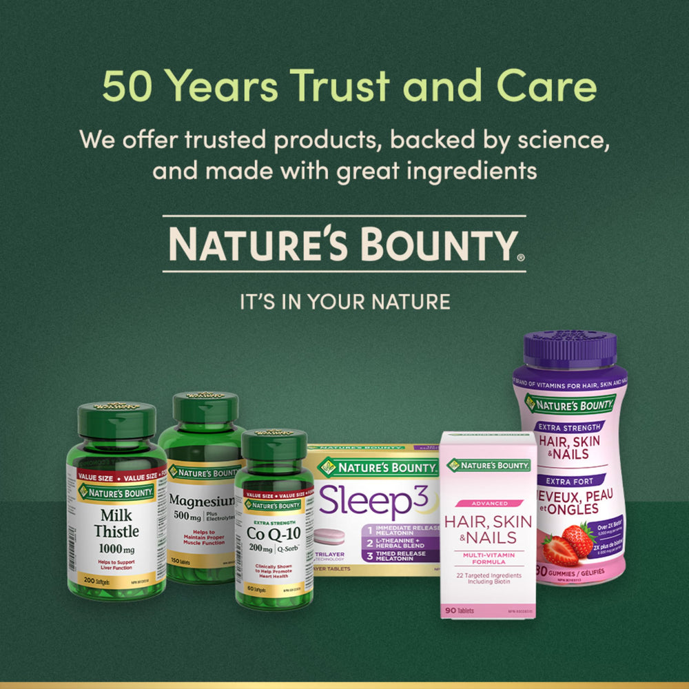 Nature's Bounty fenugreek capsules on morning table for daily routine.