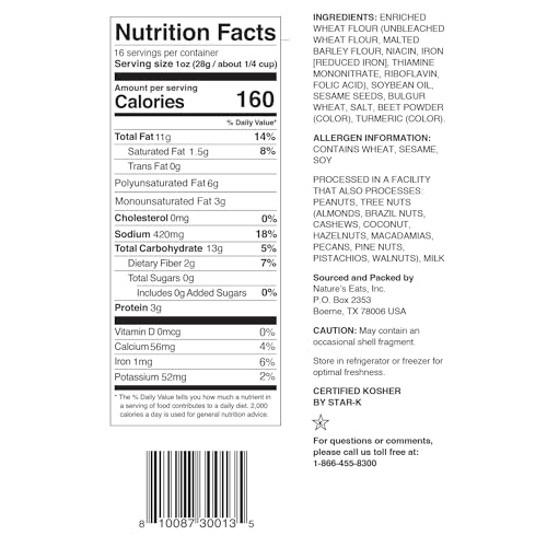 Nature's Eats Sesame Sticks served with nuts and fruit, a ready-to-use snack mix idea.
