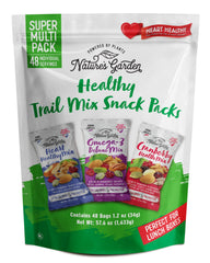 Nature's Garden Healthy Trail Mix Pack box for convenient on-the-go snacking.