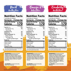 Nature’s Garden Organic Trail Mix Snack Pack collection of 48 single-serve packets for family snacking