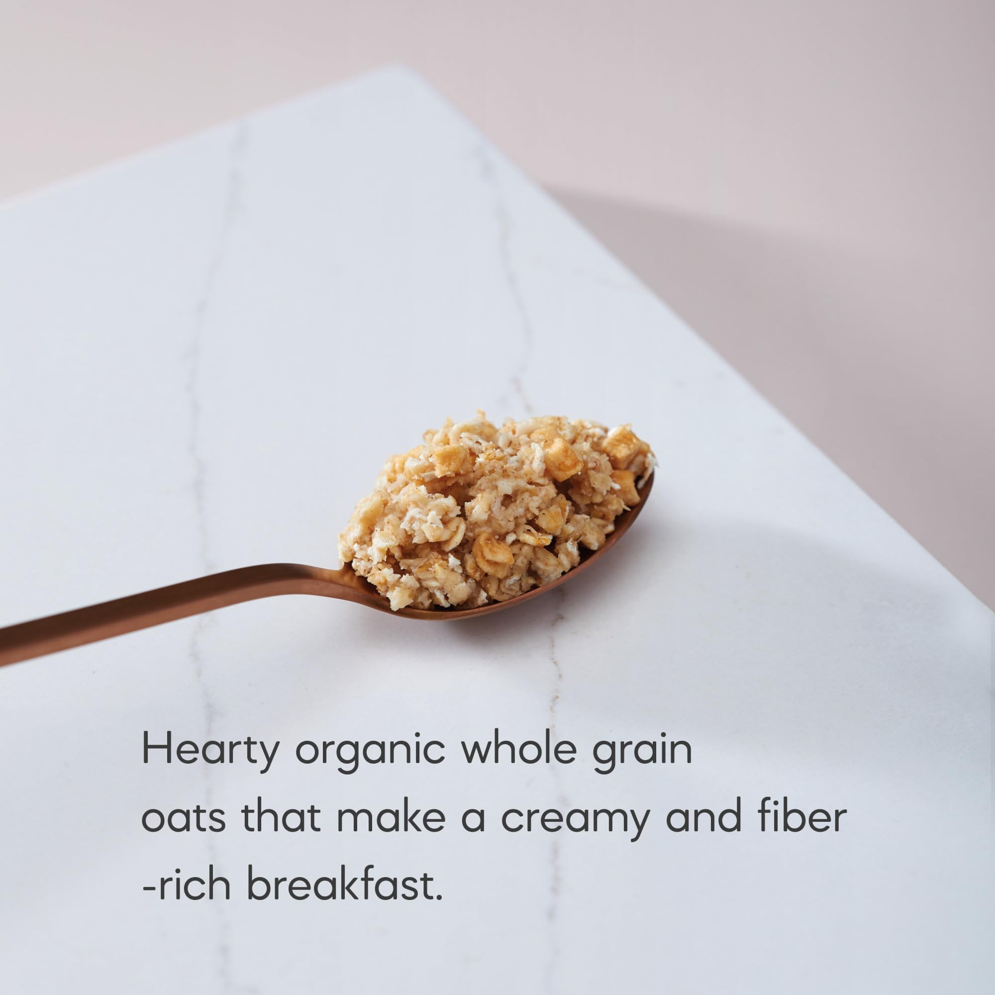 Organic dried apple pieces in Nature's Path Apple Cinnamon oats