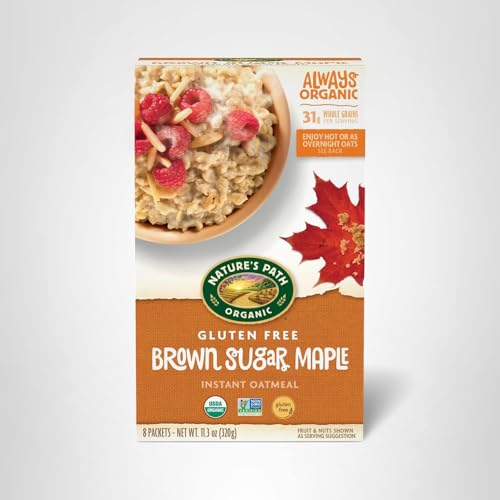 Nature's Path fiber-rich whole grains offer sustained energy in a bowl.