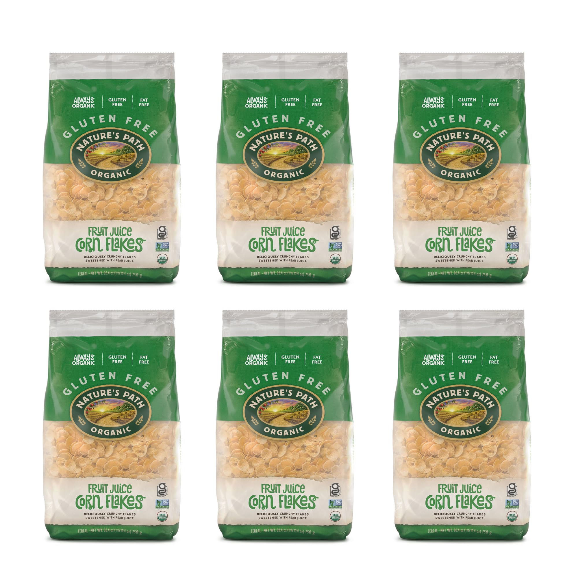 Nature's Path gluten-free vegan cereal, ideal for plant-based diets.