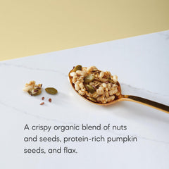 Nature's Path granola packaging side-view emphasizing resealable pouches.