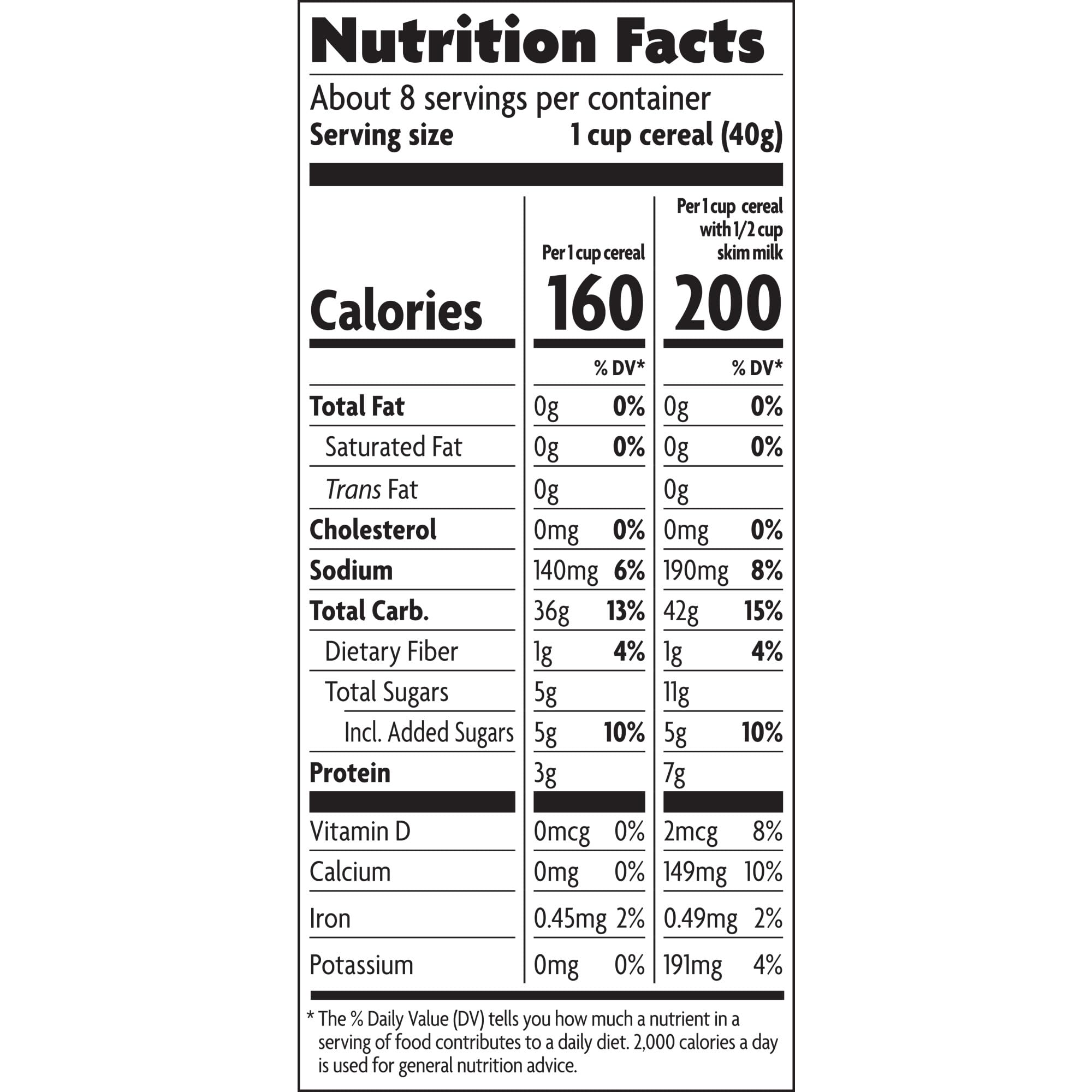Nature's Path Honey'D Corn Flakes crunchy texture closeup emphasizes lasting crispness.