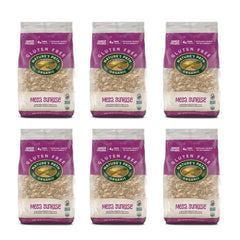 Nature's Path Mesa Sunrise flax seeds boosting omega-3 in a light cereal.