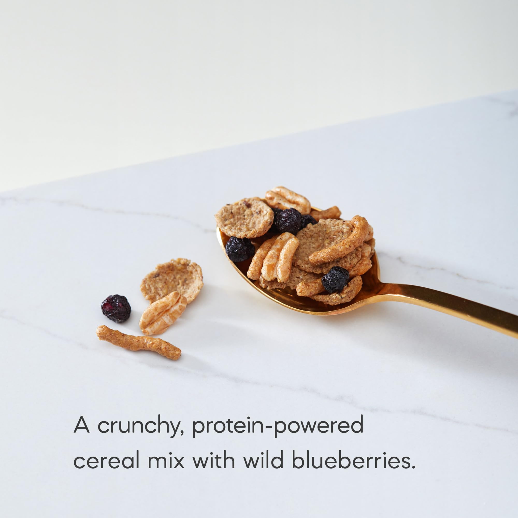 Nature's Path Optimum cereal being poured into a bowl for a quick, satisfying breakfast