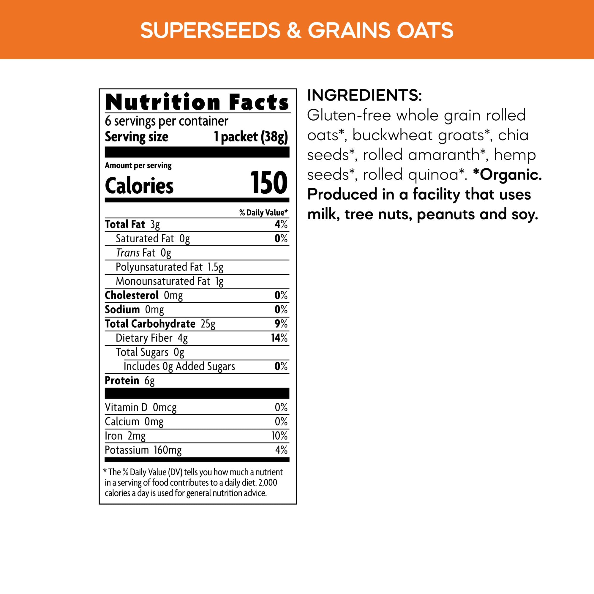 Fruit and nut topping image suggests a quick, energizing morning ritual.