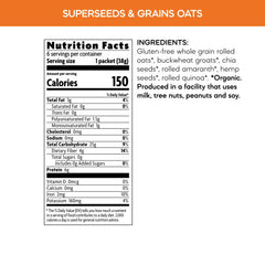 Nature's Path Qi'a ready-to-serve bowl with oats and seeds.