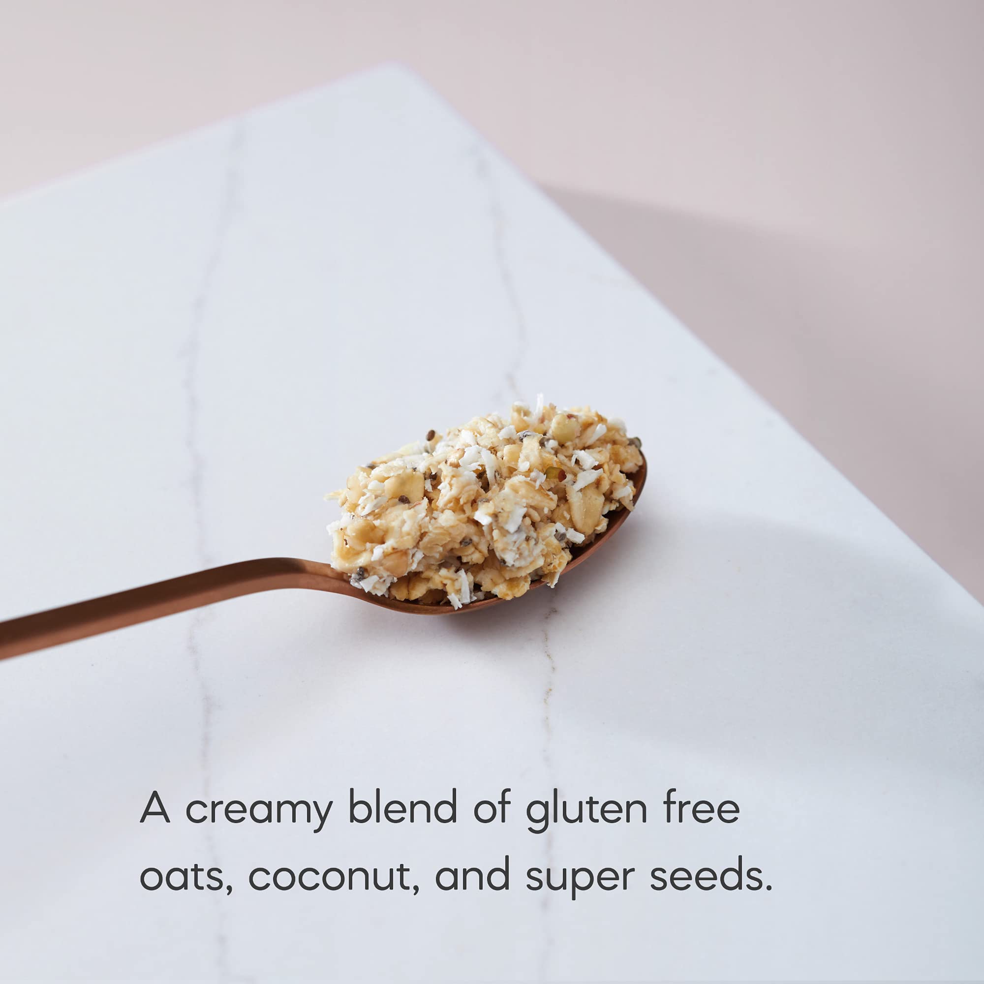 Nature's Path Qi'a Creamy Coconut oats served with fruit for a balanced start.