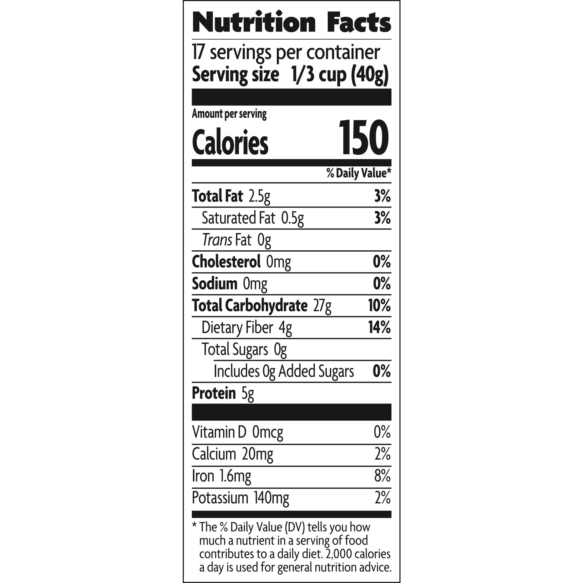 Nature's Path resealable canister close-up for easy storage and freshness.