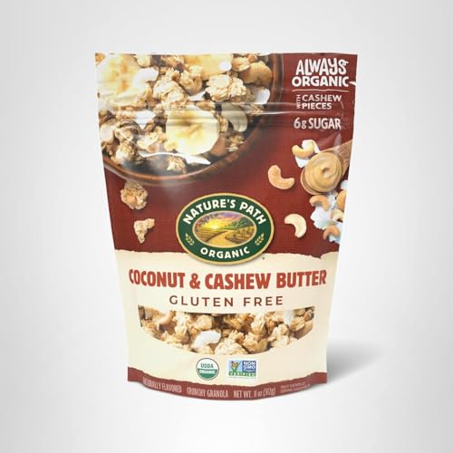 Nature's Path resealable pouch for on-the-go snacks with granola.