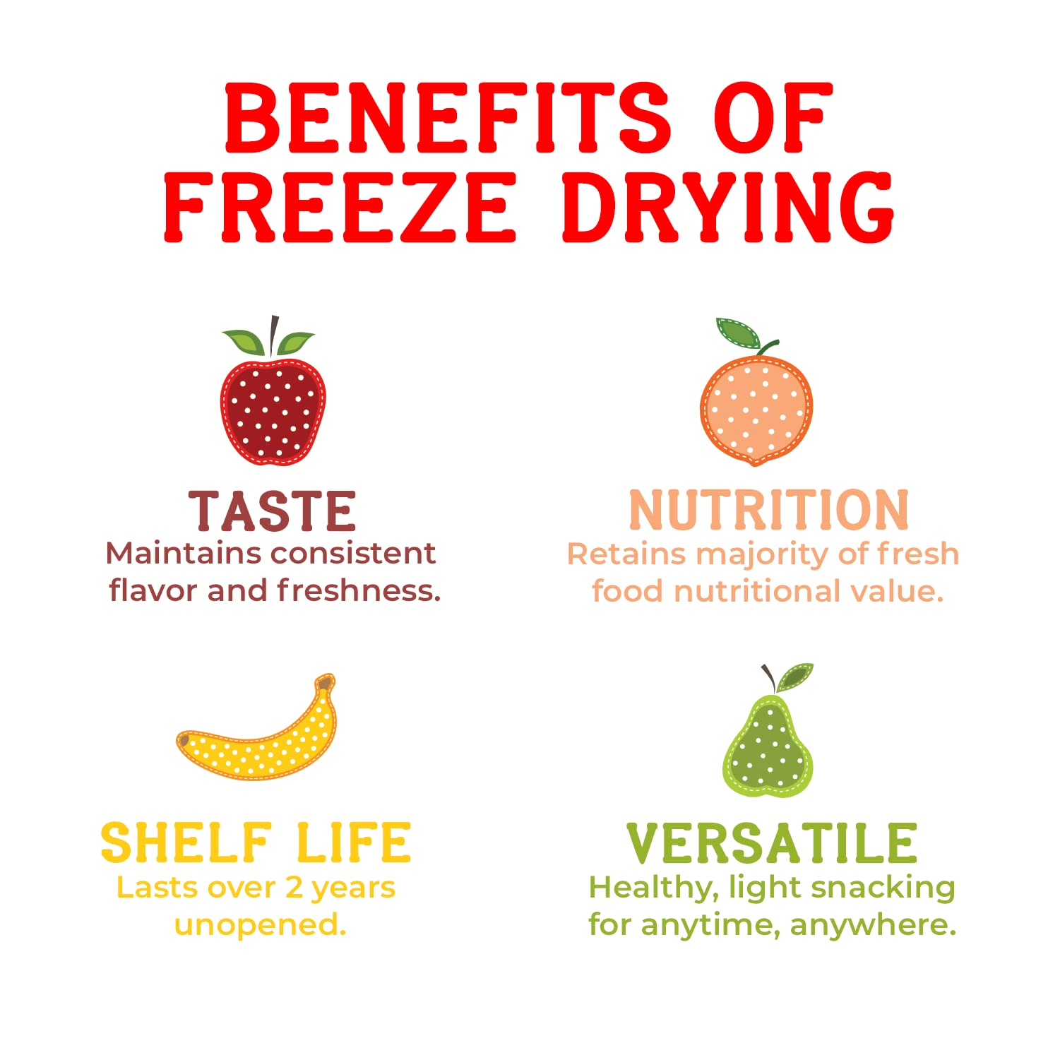Nature’s Turn freeze-dried apple crisps sprinkled into smoothies for a flavor boost.
