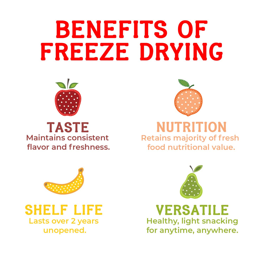 Nature’s Turn freeze-dried apple crisps sprinkled into smoothies for a flavor boost.