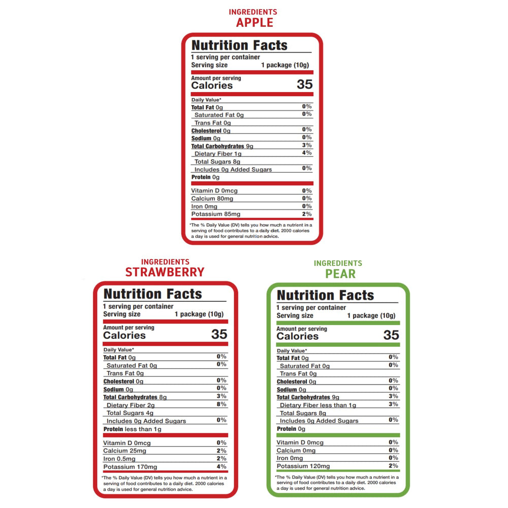Nature's Turn Freeze-Dried Fruit Crisps strawberry close-up – vibrant flavor cue.
