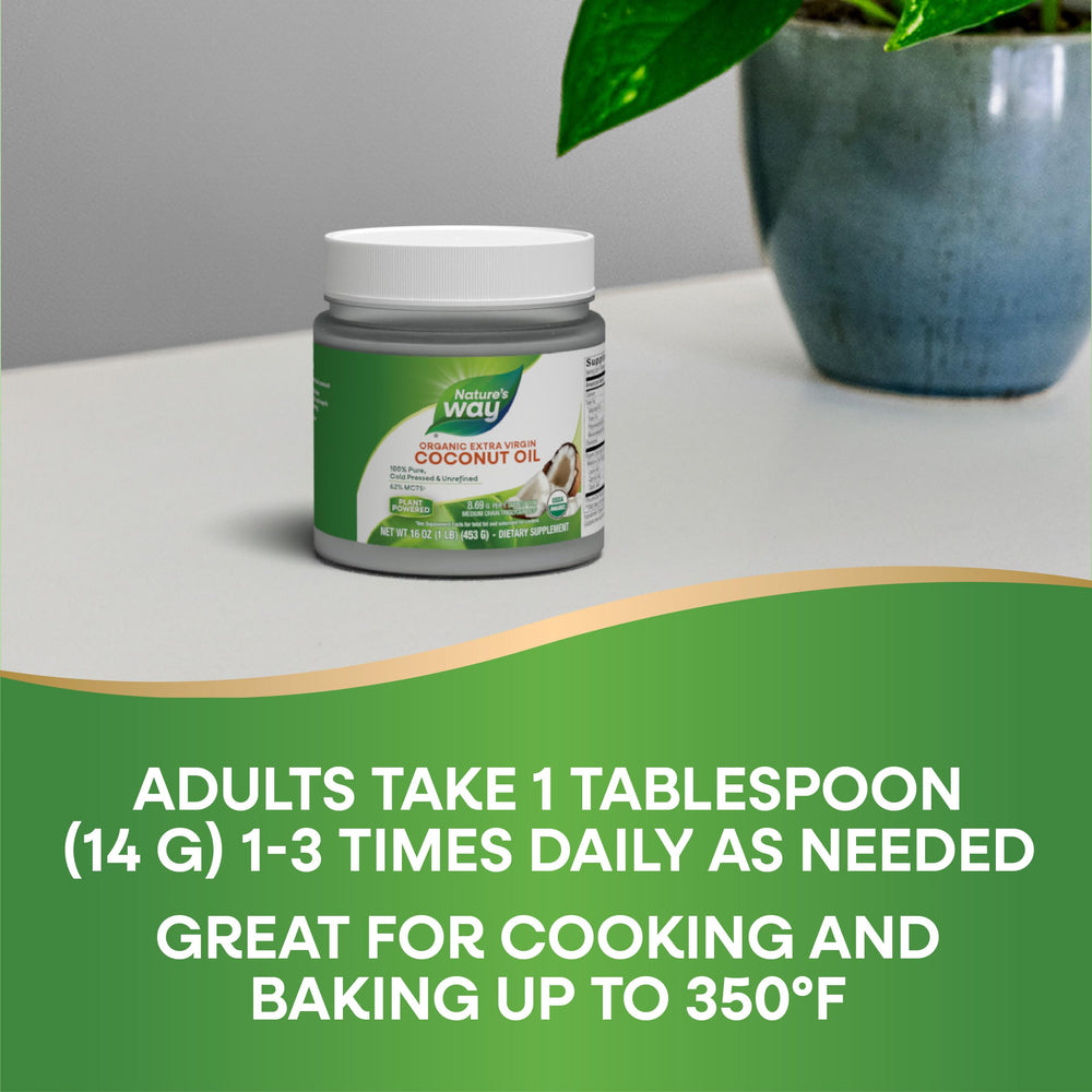 Nature's Way coconut oil dip ideal for fruit.