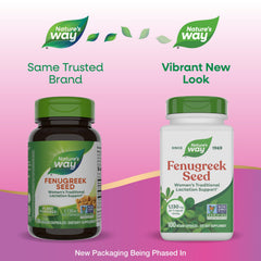 Fenugreek Seed capsules close-up for daily use by Nature's Way