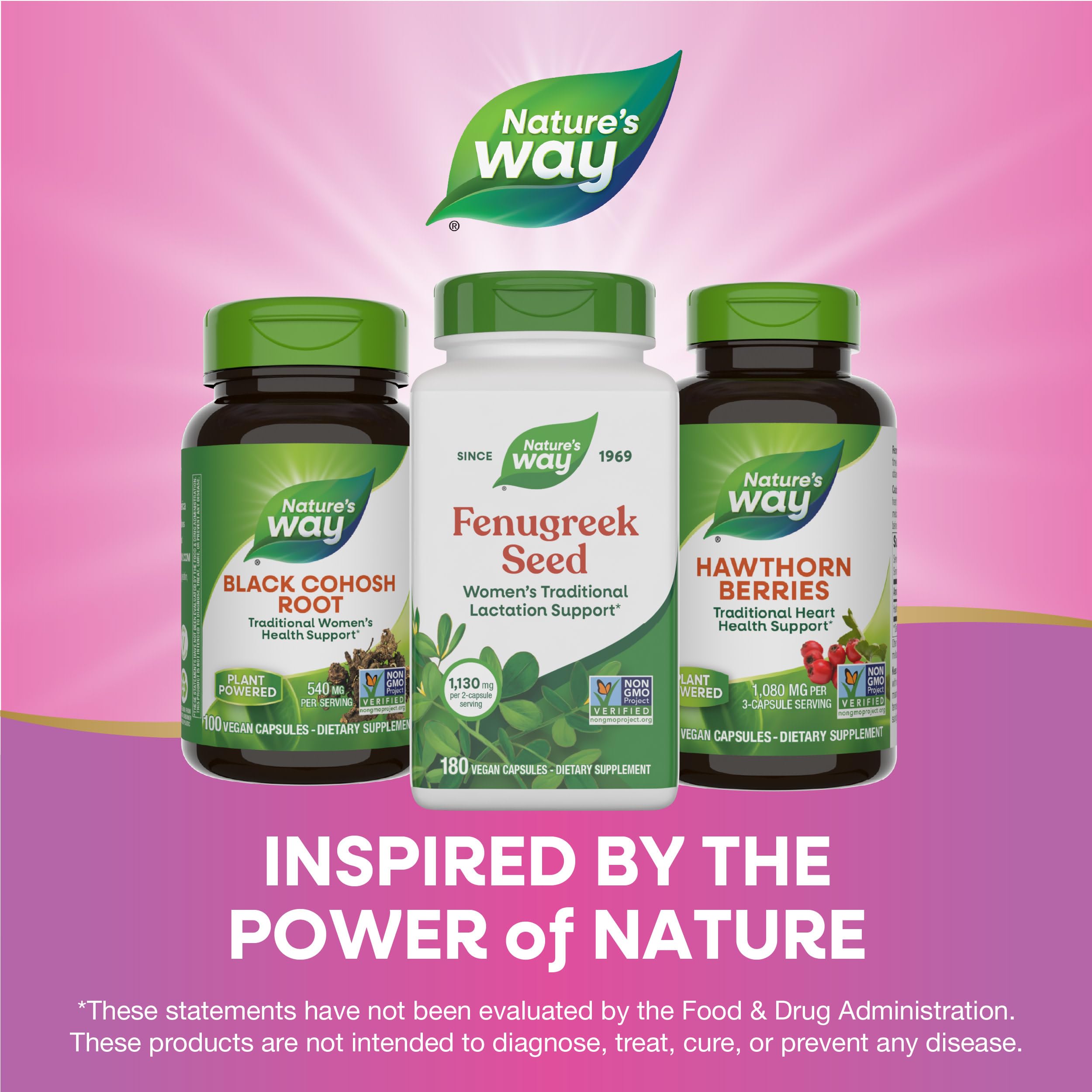 Nature's Way packaging varies across shipments for fenugreek seed supplement