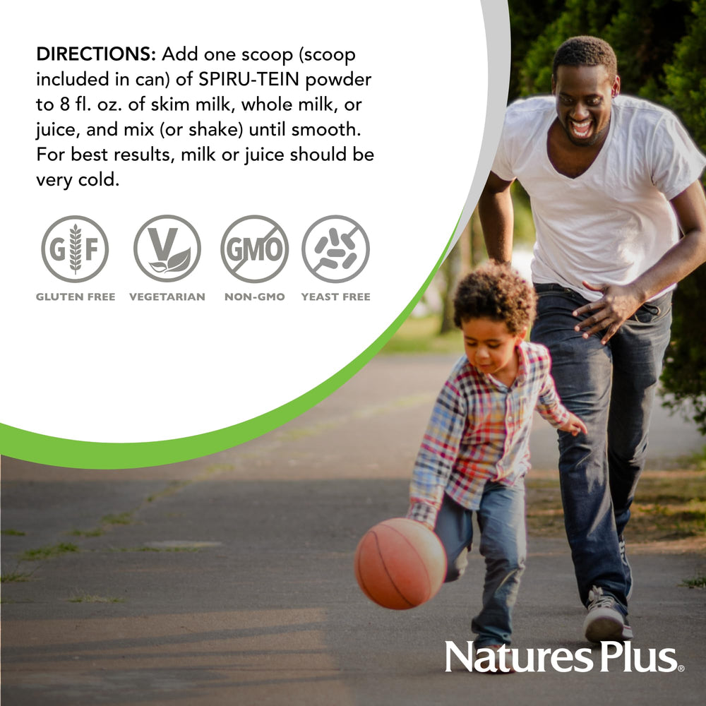 On-the-go shaker with Spirutein vanilla for easy mobility