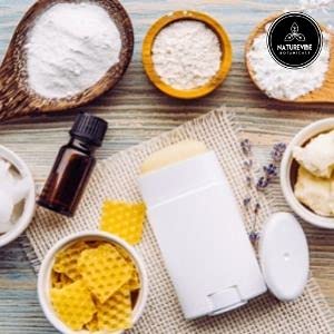 Arrowroot powder texture close-up; smooth and fine for baking from Naturevibe.