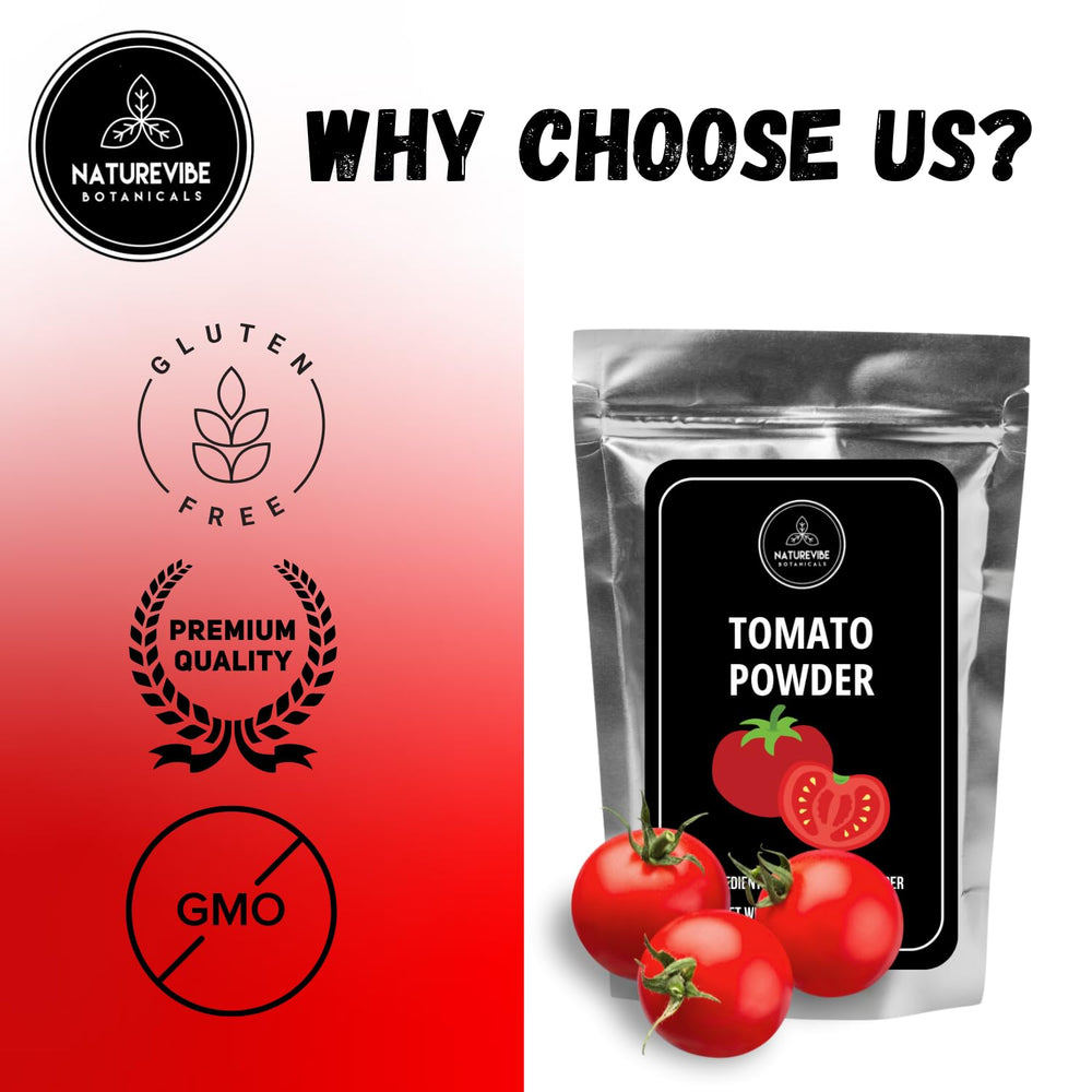 Tomato Powder stored in freezer to maintain freshness