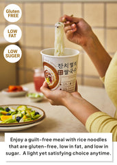NATUREVIL gluten-free rice noodles create a satisfying texture in every convenient cup.