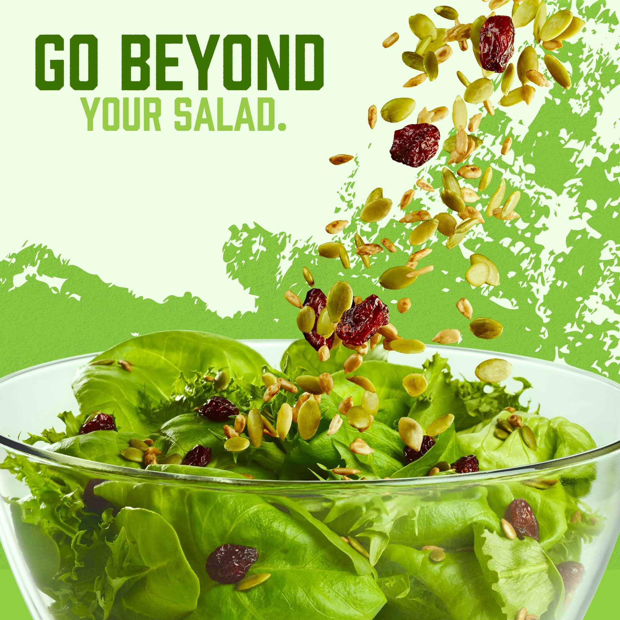 NaturSource crunch mix ideal for salads, oats, and yogurt bowls.