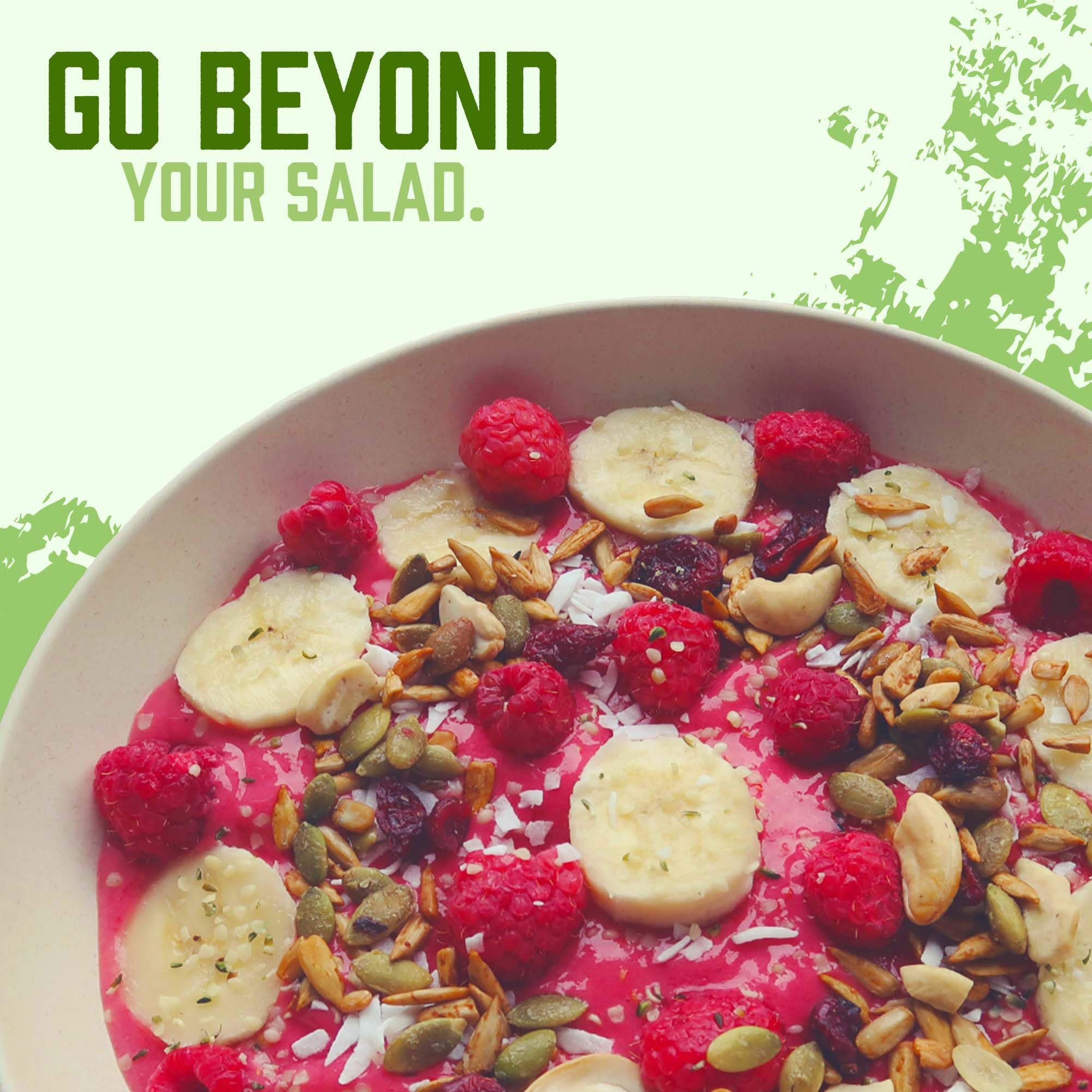 NaturSource Wildberry topper on yogurt for a versatile topping