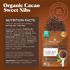 Cacao nibs in trail mix add a chocolatey boost for outdoor snacks