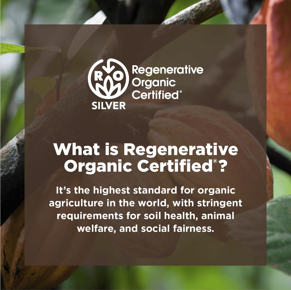 Navitas Organics cacao powder is gluten-free, vegan, and non-GMO for diverse diets.