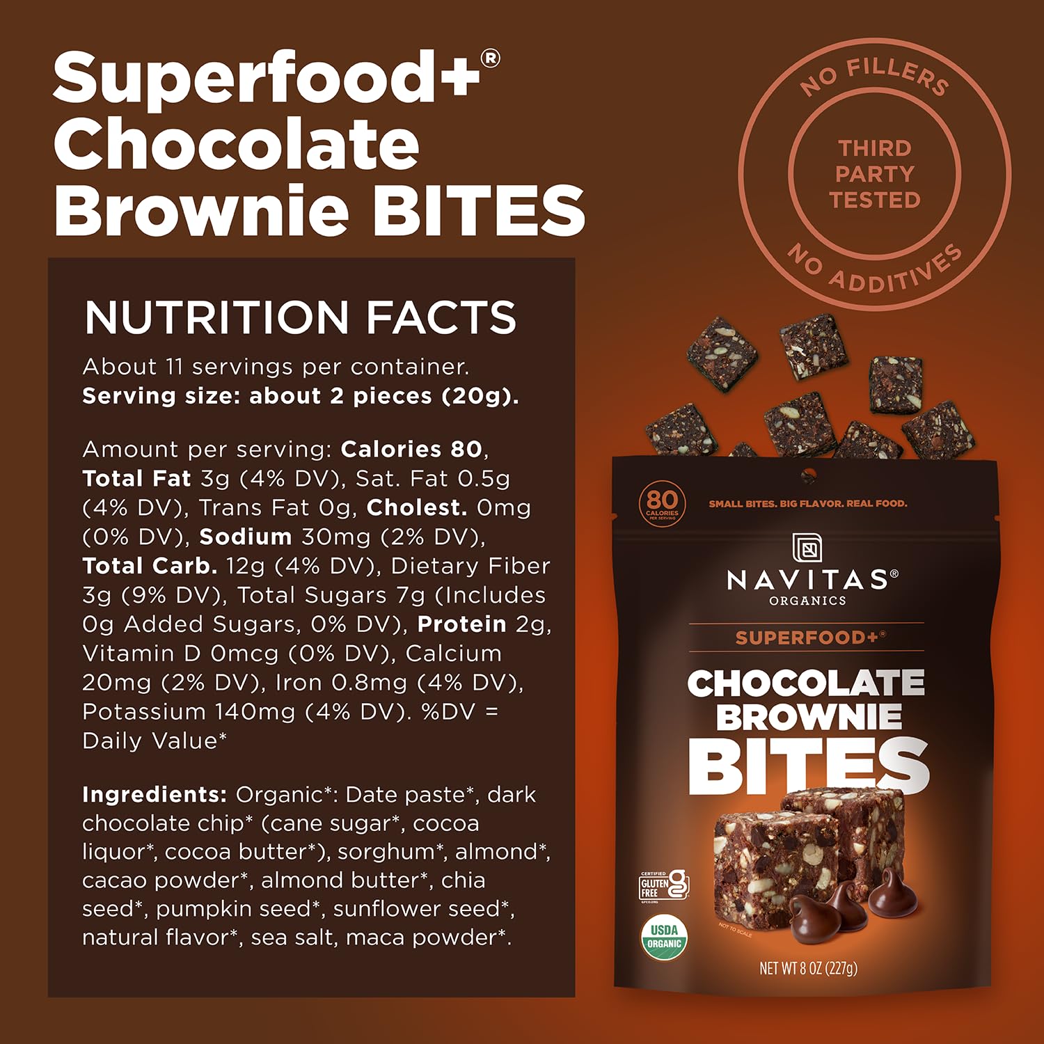 Desk-side Navitas bites offering a convenient, wholesome desk snack option.