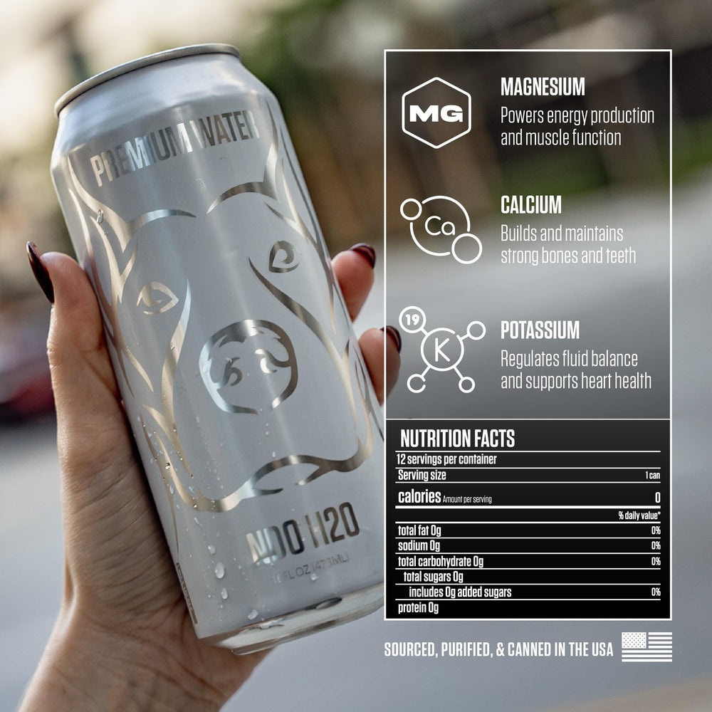 NDO H2O USA-sourced purified water backed by strict quality standards.