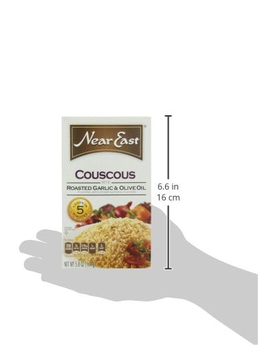 Near East couscous Mediterranean-inspired flavor profile in a dish.