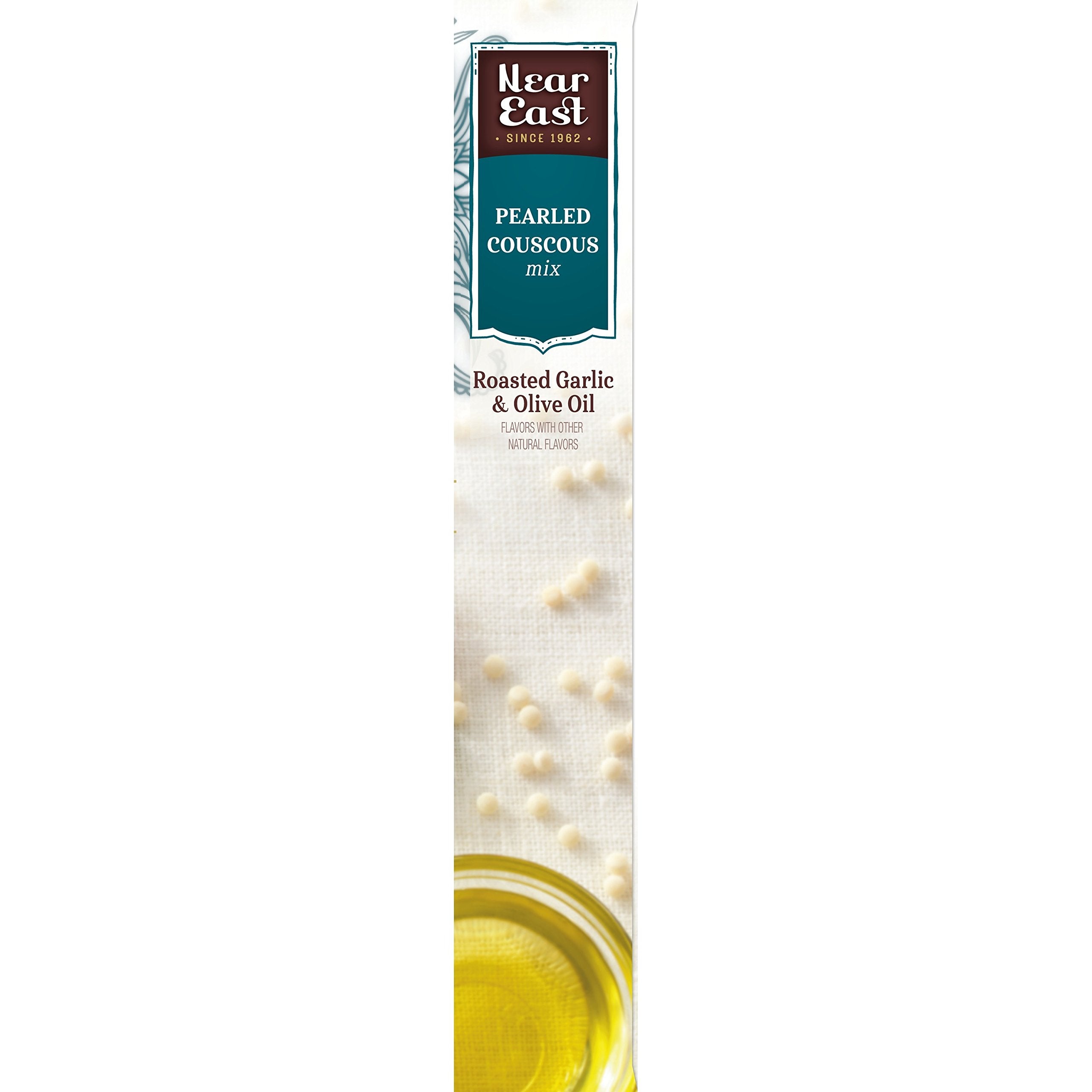 Near East pearled couscous serving bowl ready to pair with proteins.