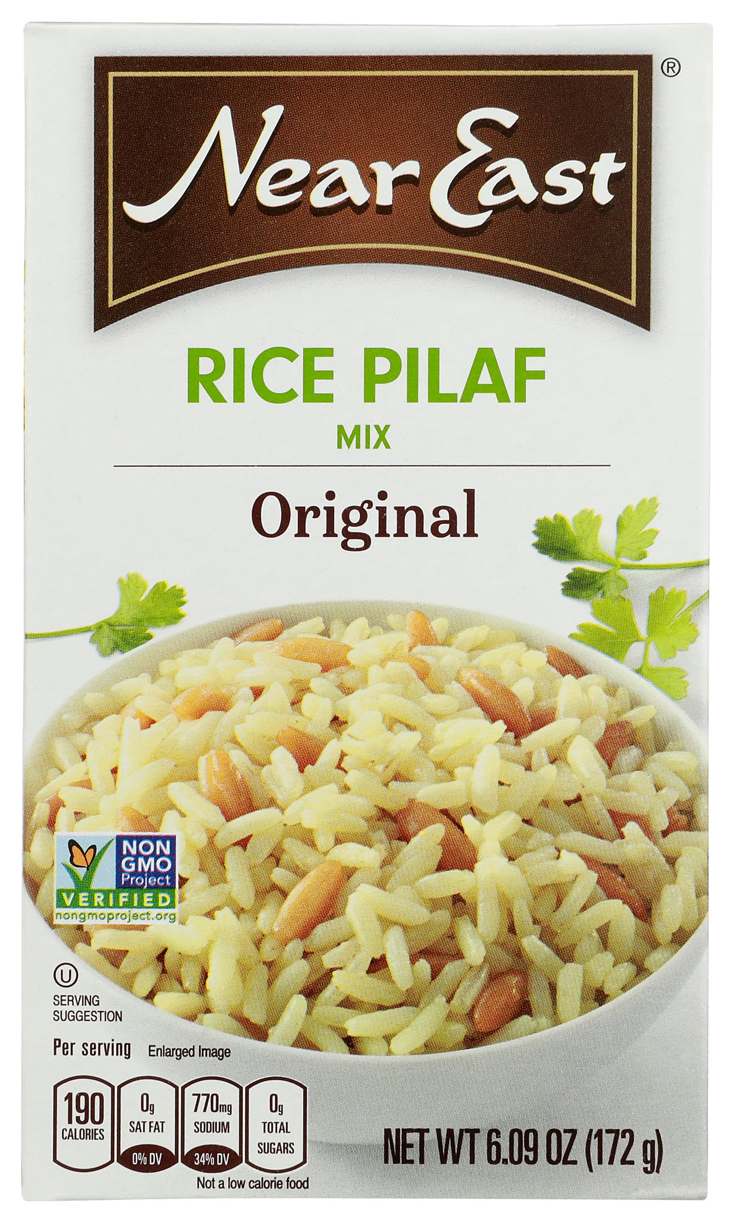 Near East Rice Pilaf box front for quick meals