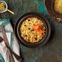 Near East Spanish Rice Pilaf Mix spice blend image highlights authentic global seasoning.