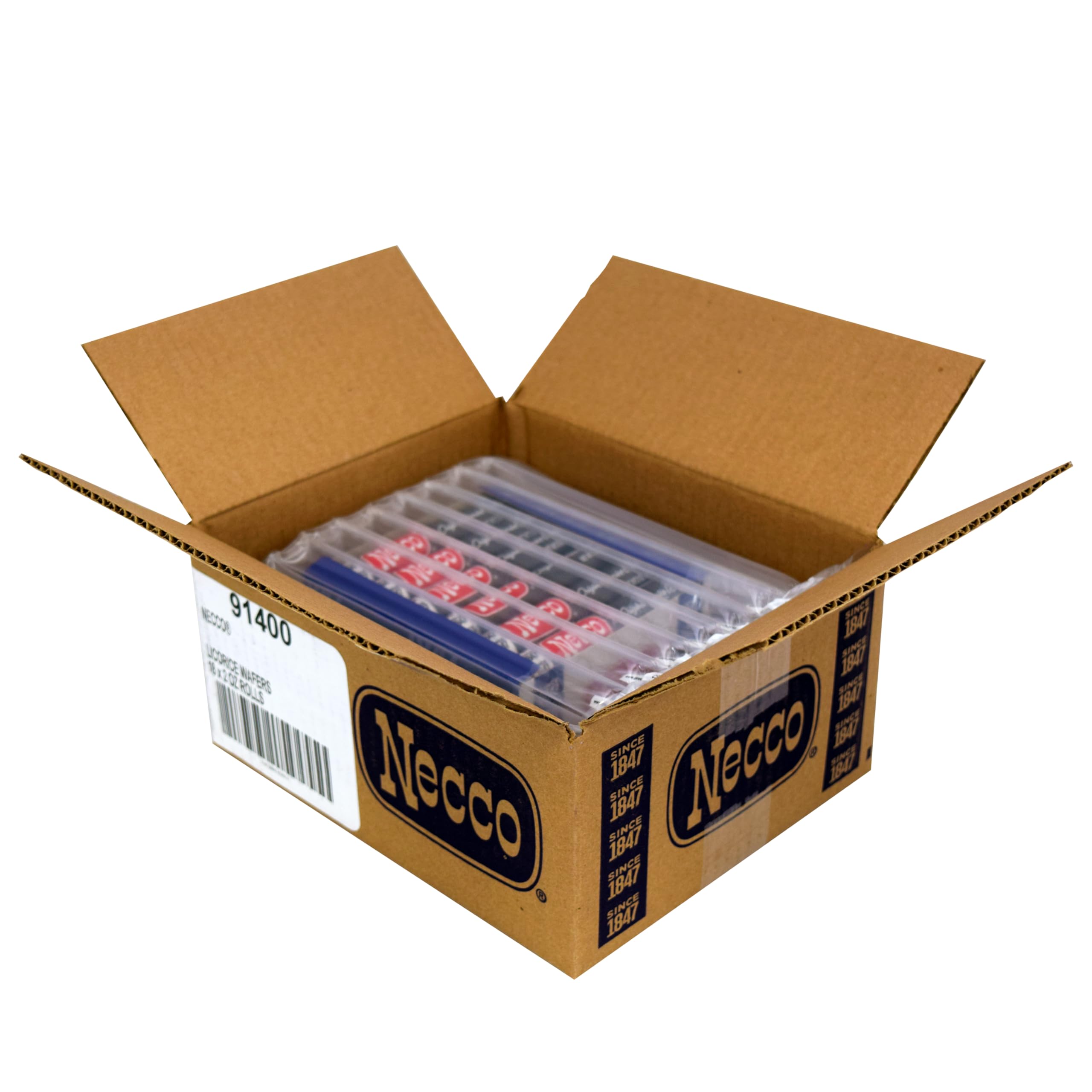 NECCO Licorice Wafers gluten-free treat suitable for gatherings.